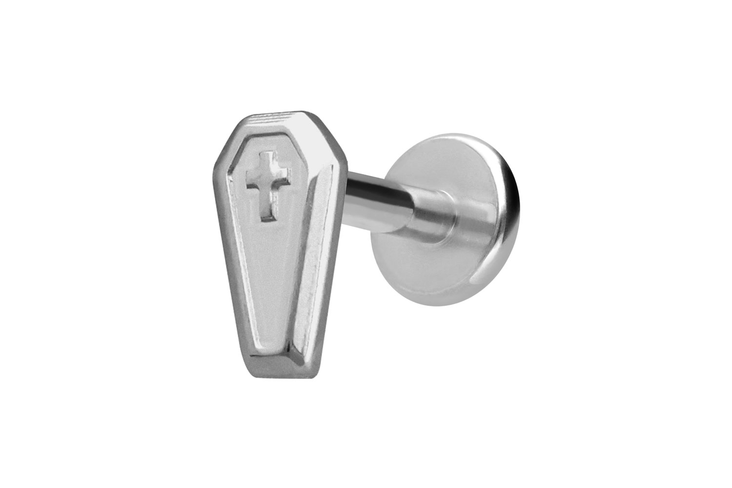 Titan Labret mit Innengewinde SARG