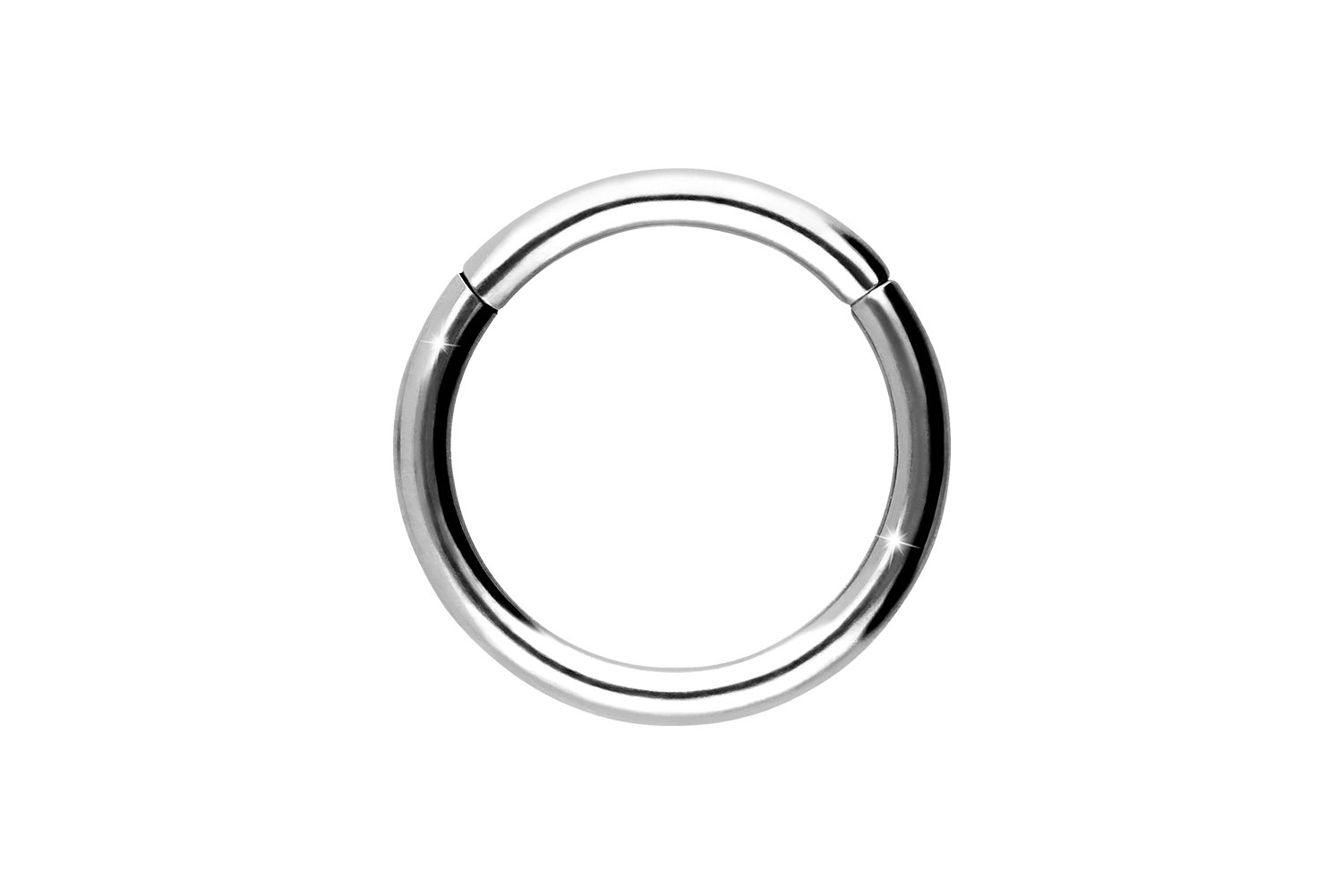 Titanium segment ring clicker