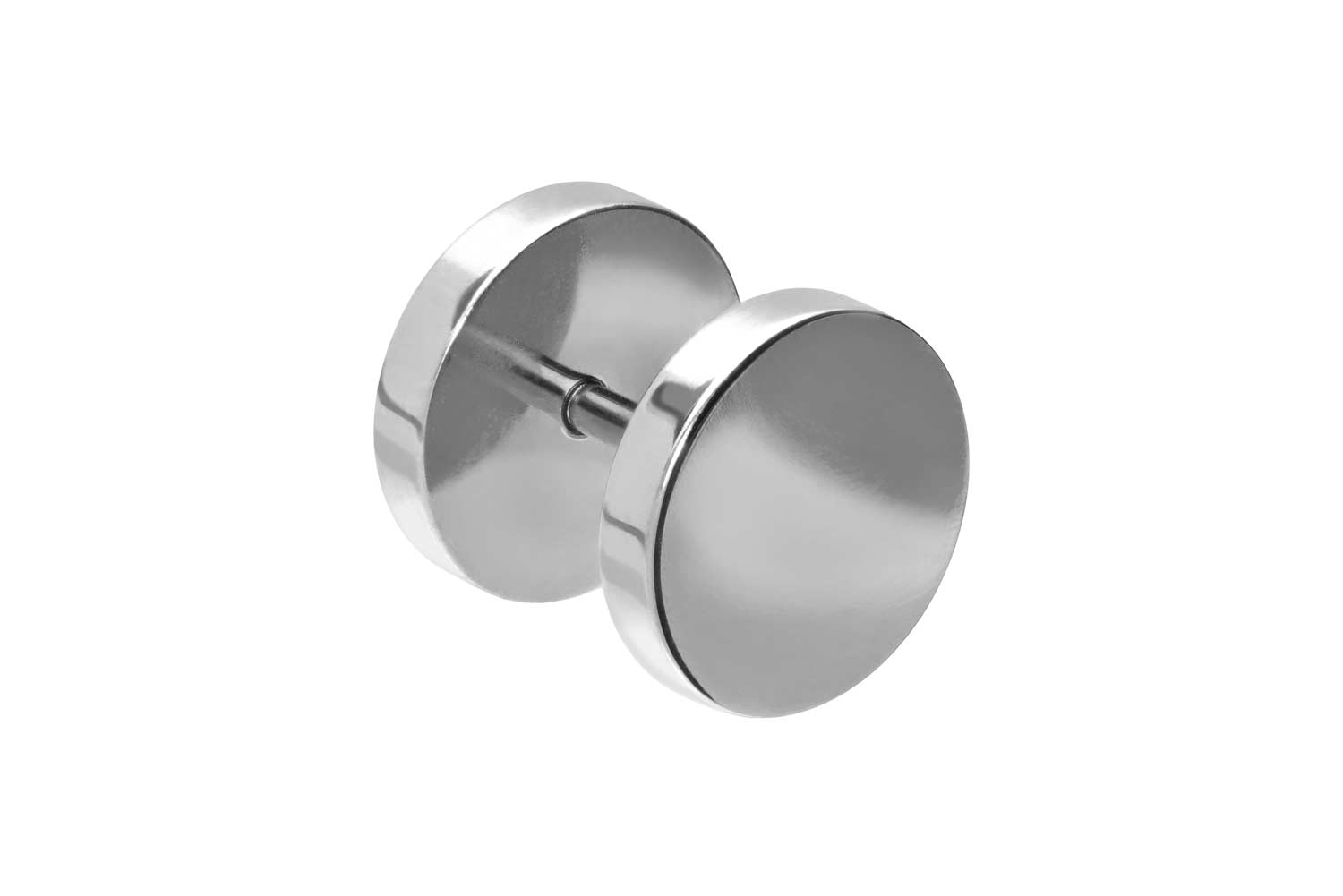 Surgical steel fake plug