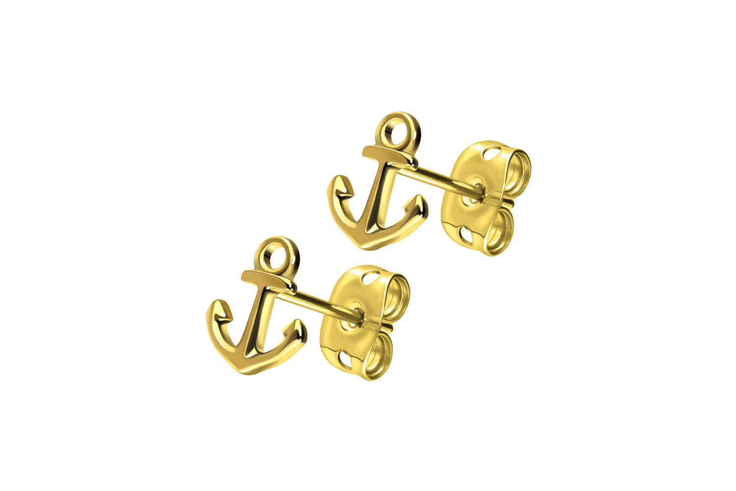Titanium ear studs ANCHOR