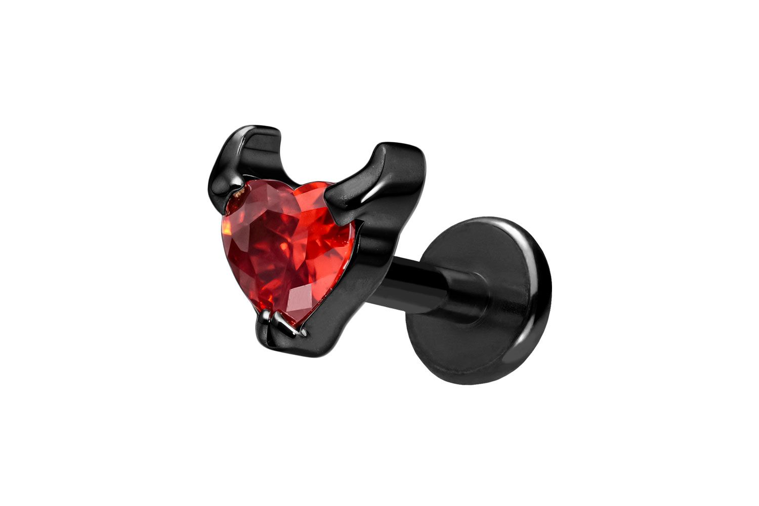 Titan Labret mit Push Fit TEUFELHERZ