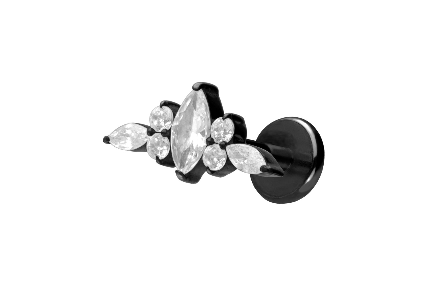 Titan Labret mit Push Fit DESIGN