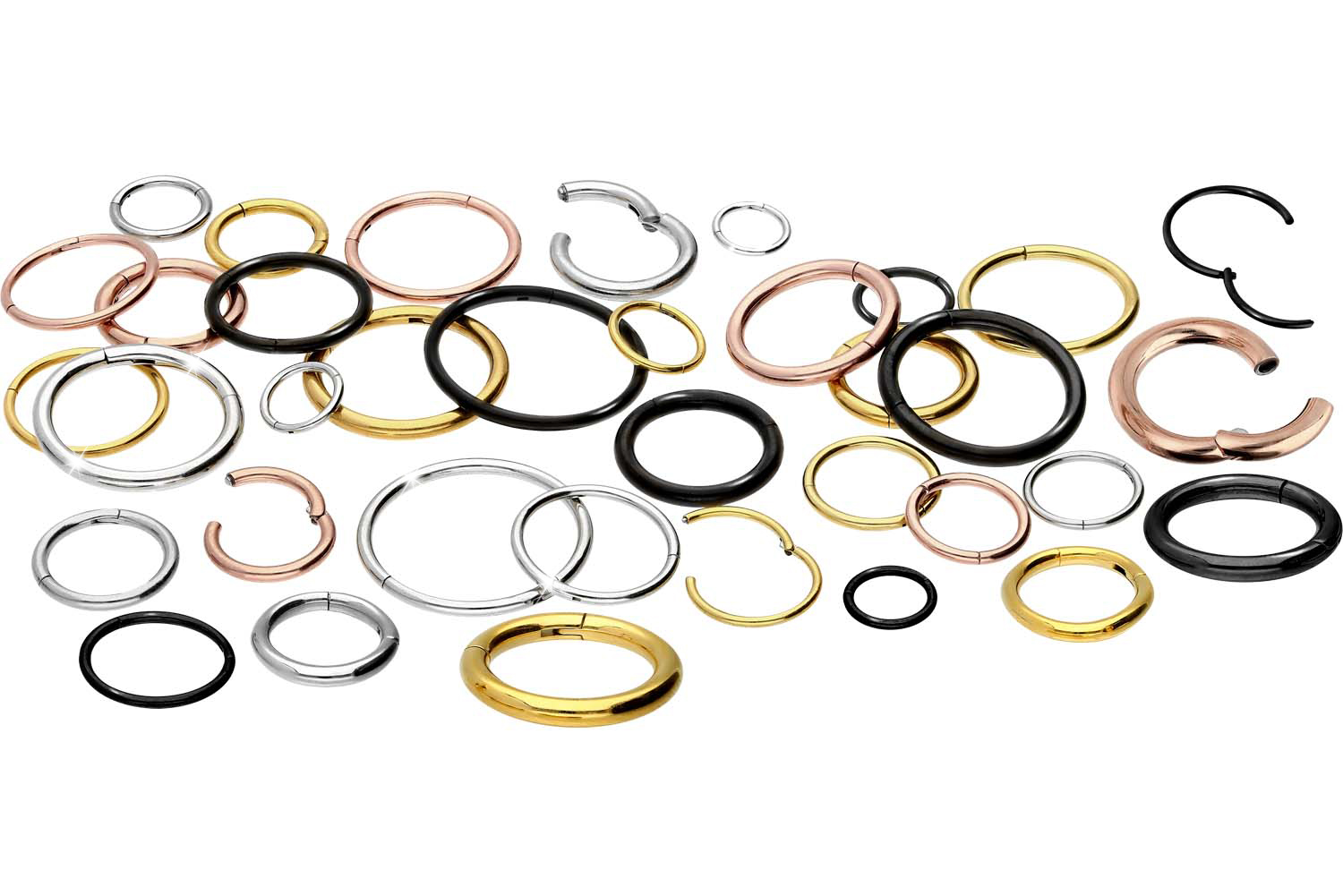 SET Titanium segment ring clicker