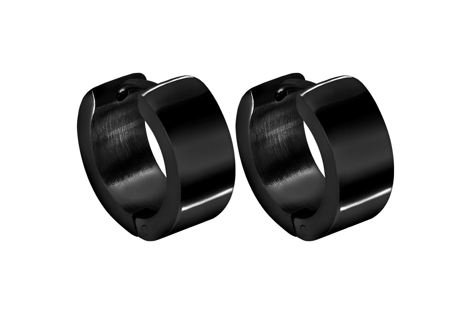 Chirurgenstahl Creolen ABGERUNDET