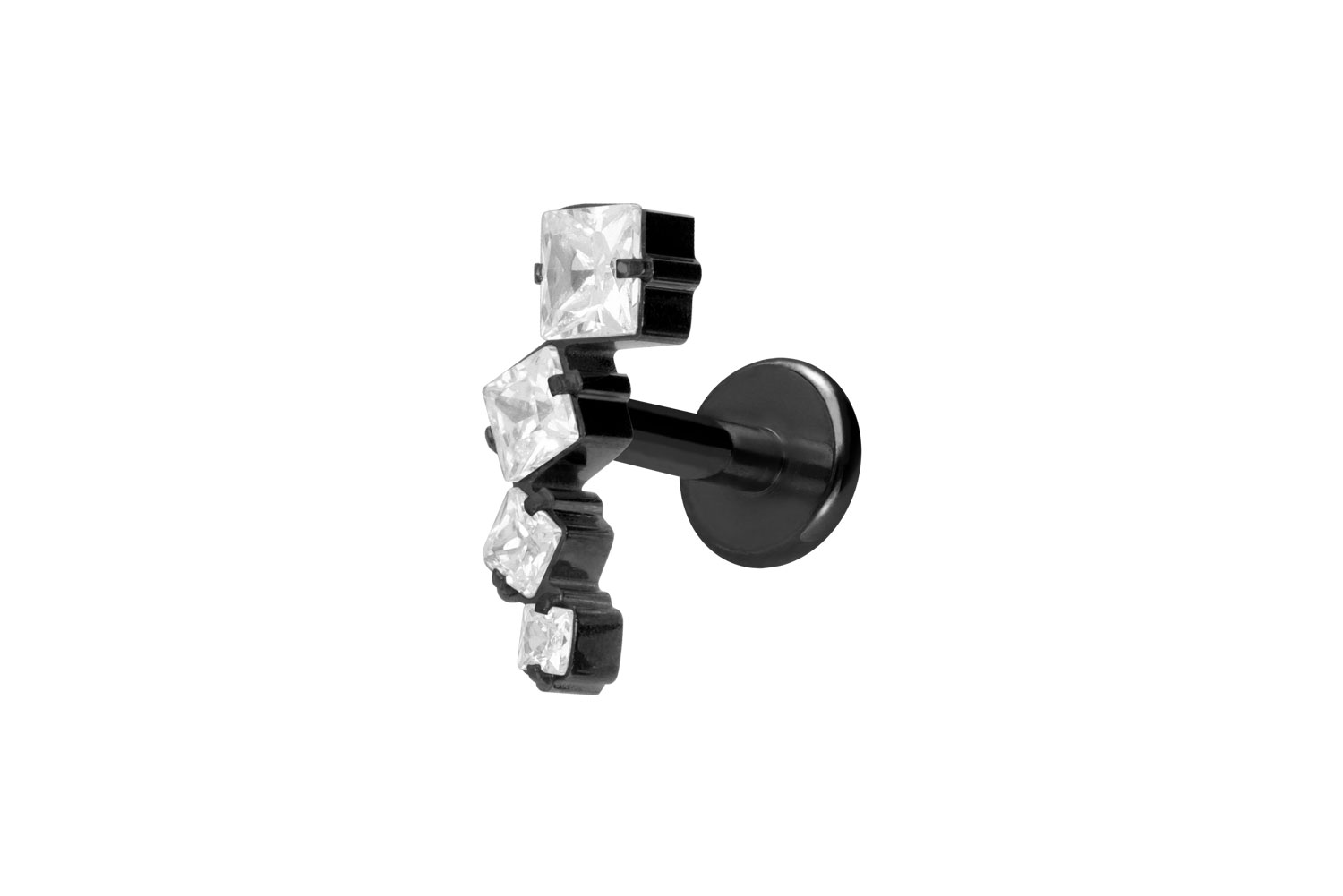 Titan Labret mit Innengewinde KRISTALLBOGEN Titan Labret mit Innengewinde KRISTALLBOGEN