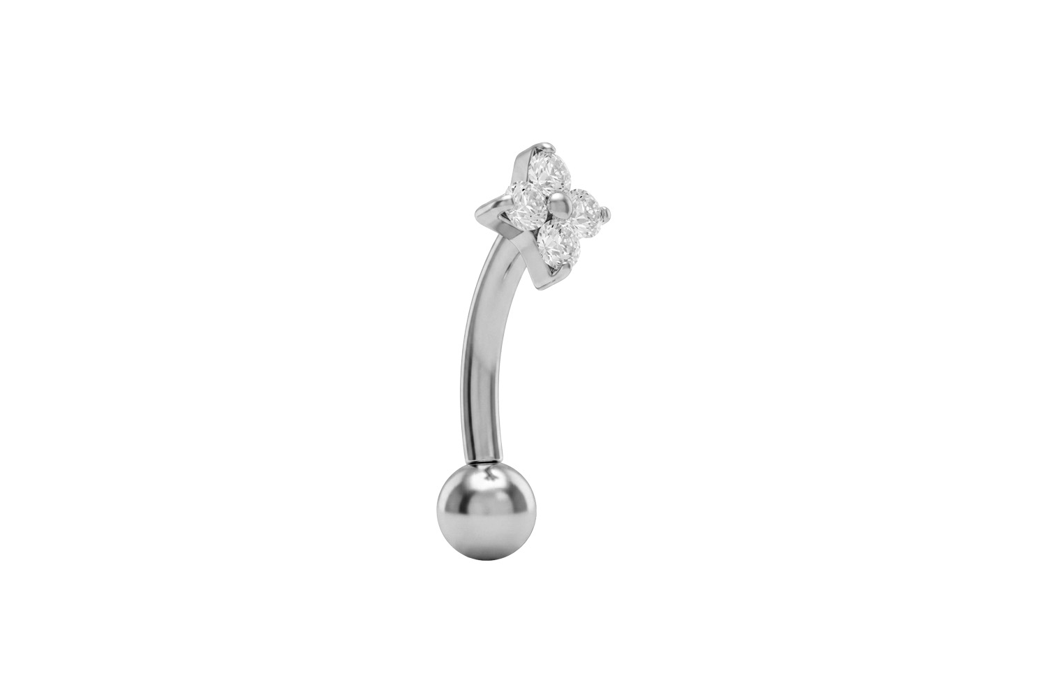 Titan Banane mit Push Fit KRISTALLBLUME