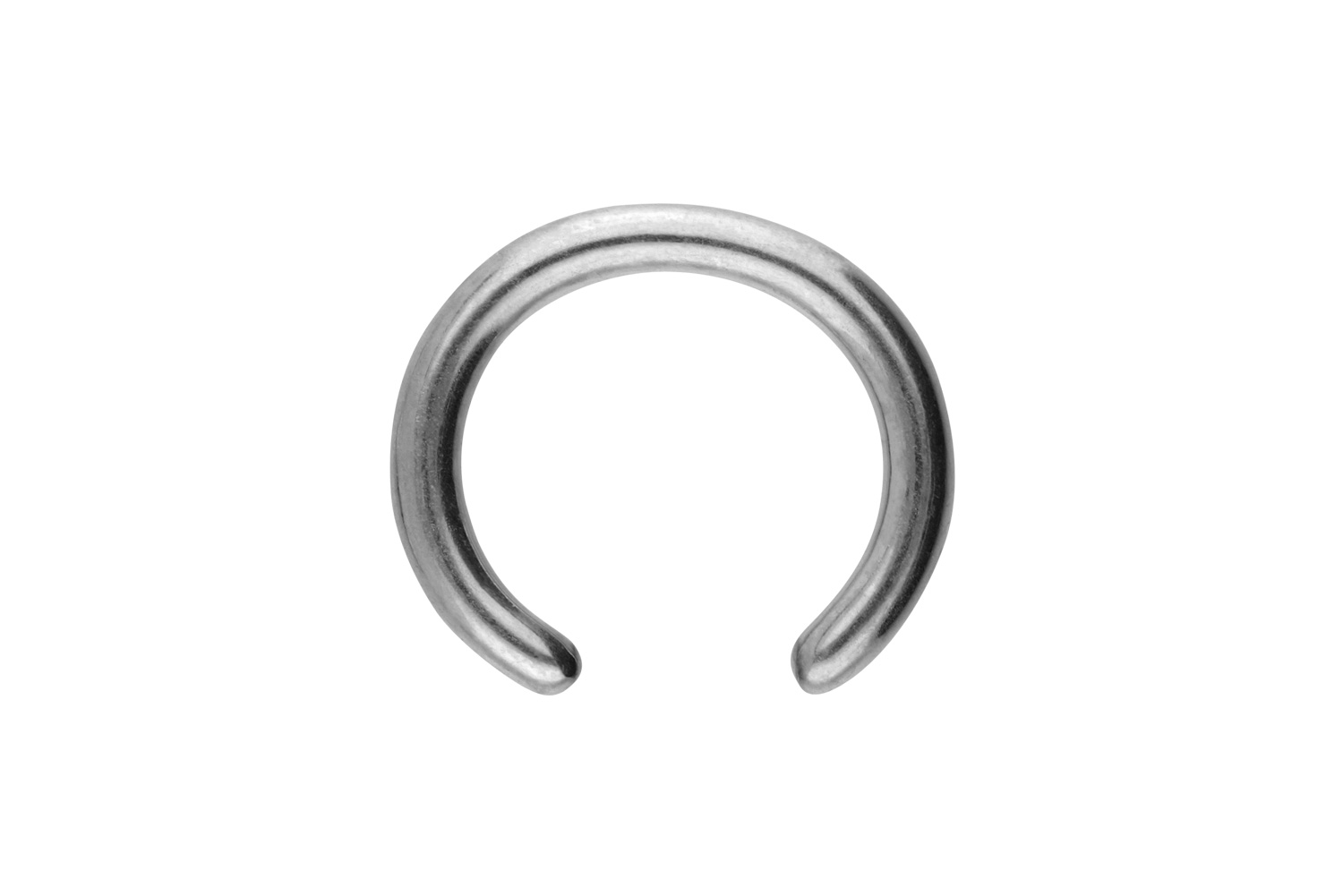 Titanium ball closure ring without ball