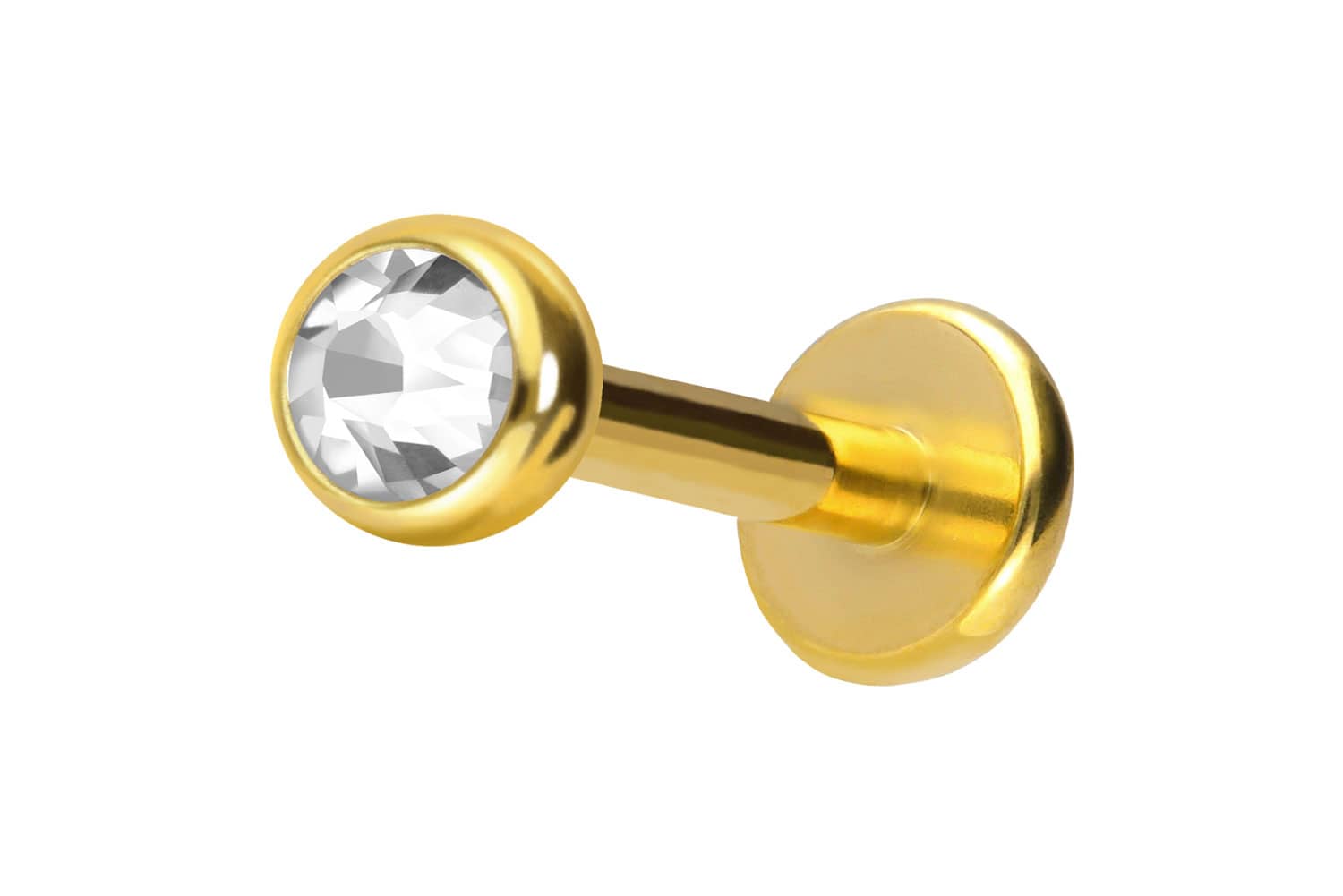 Chirurgenstahl Labret KRISTALL