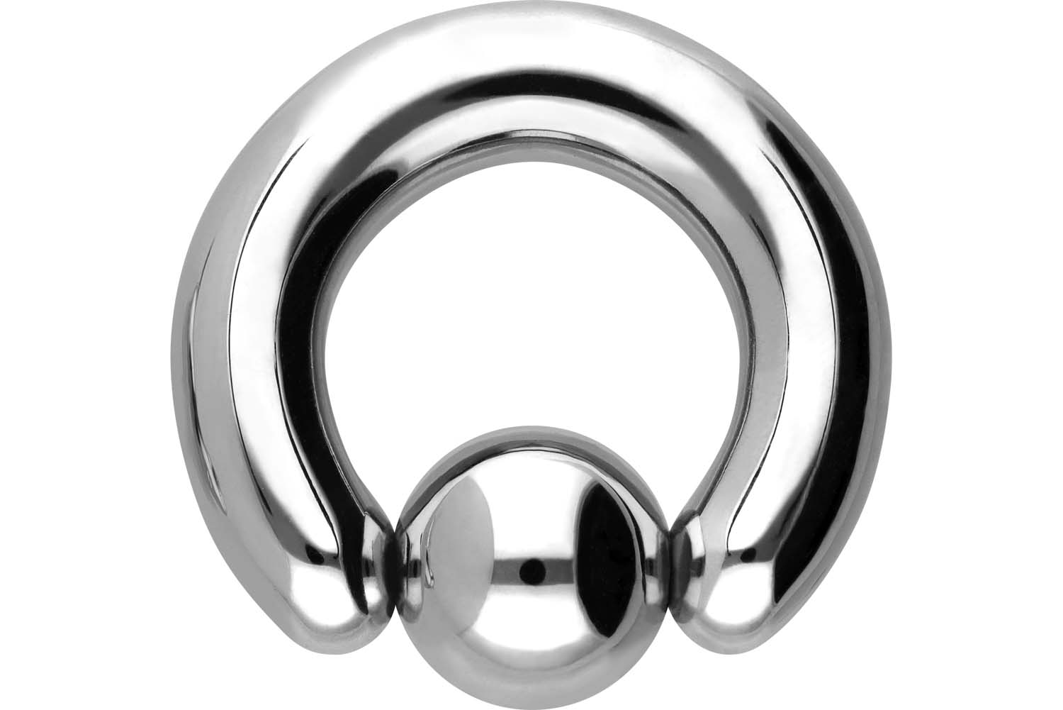 Chirurgenstahl Klemmkugelring