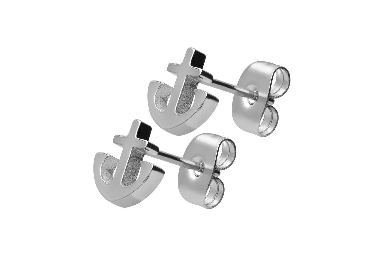 Surgical steel ear studs ANCHOR