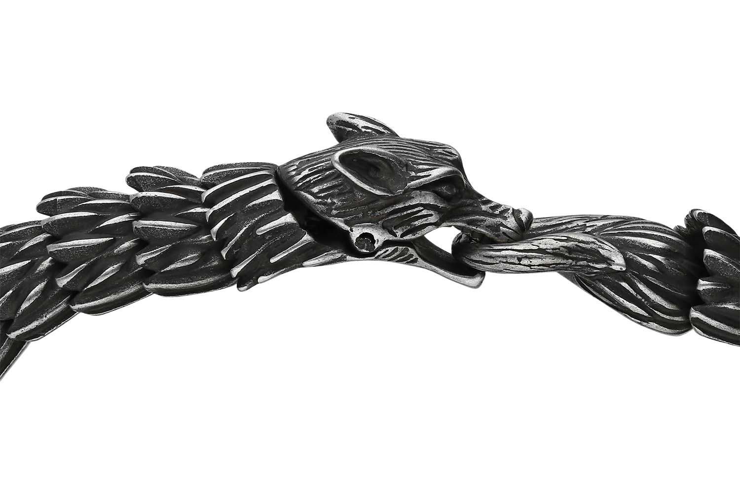 Chirurgenstahl Armband WOLF