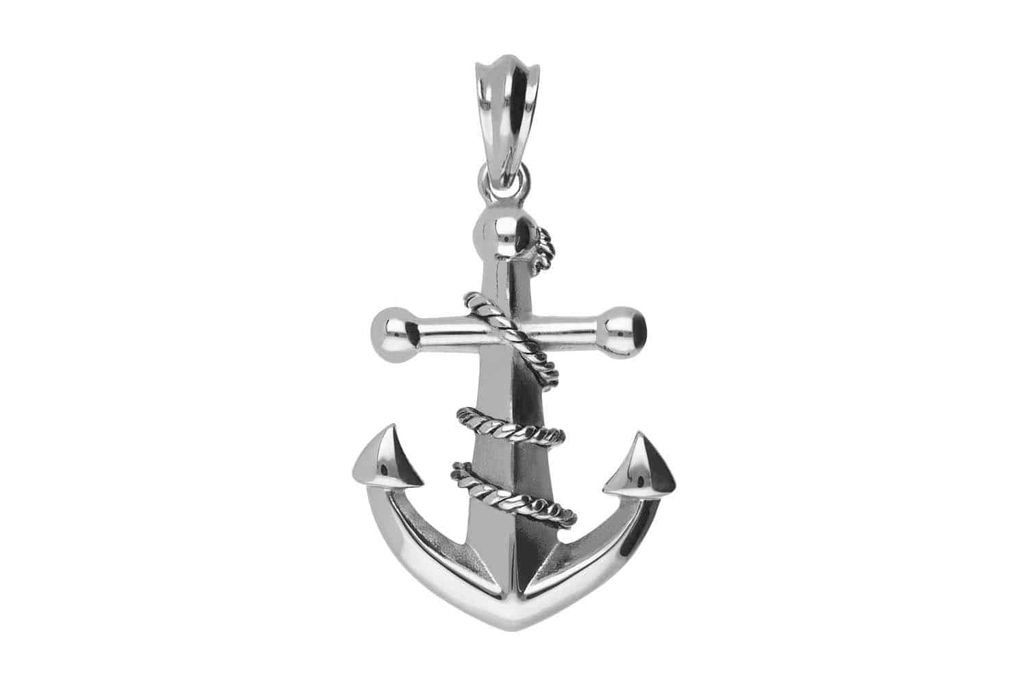 Surgical steel pendant ANCHOR