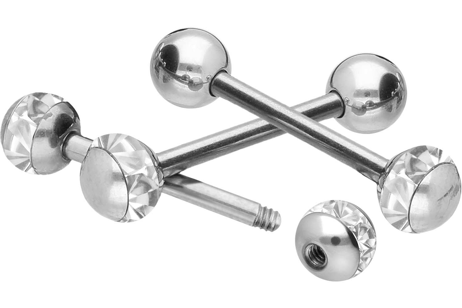 Titan Barbell EPOXY-RING- + Titan-Kugel