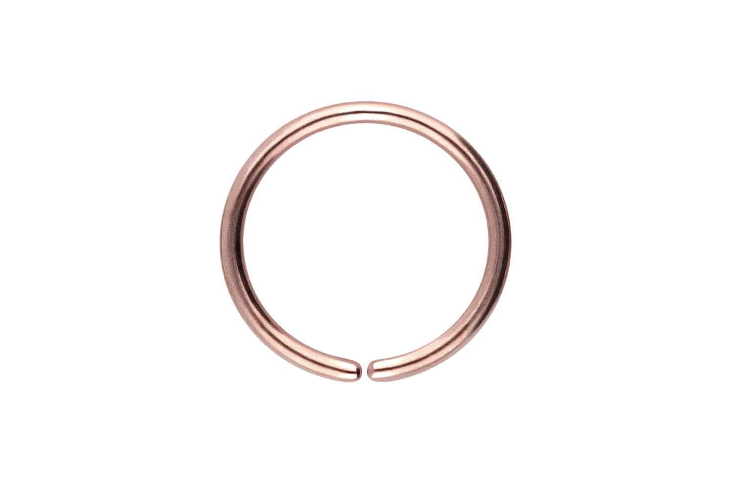 Titanium o-ring - bendable