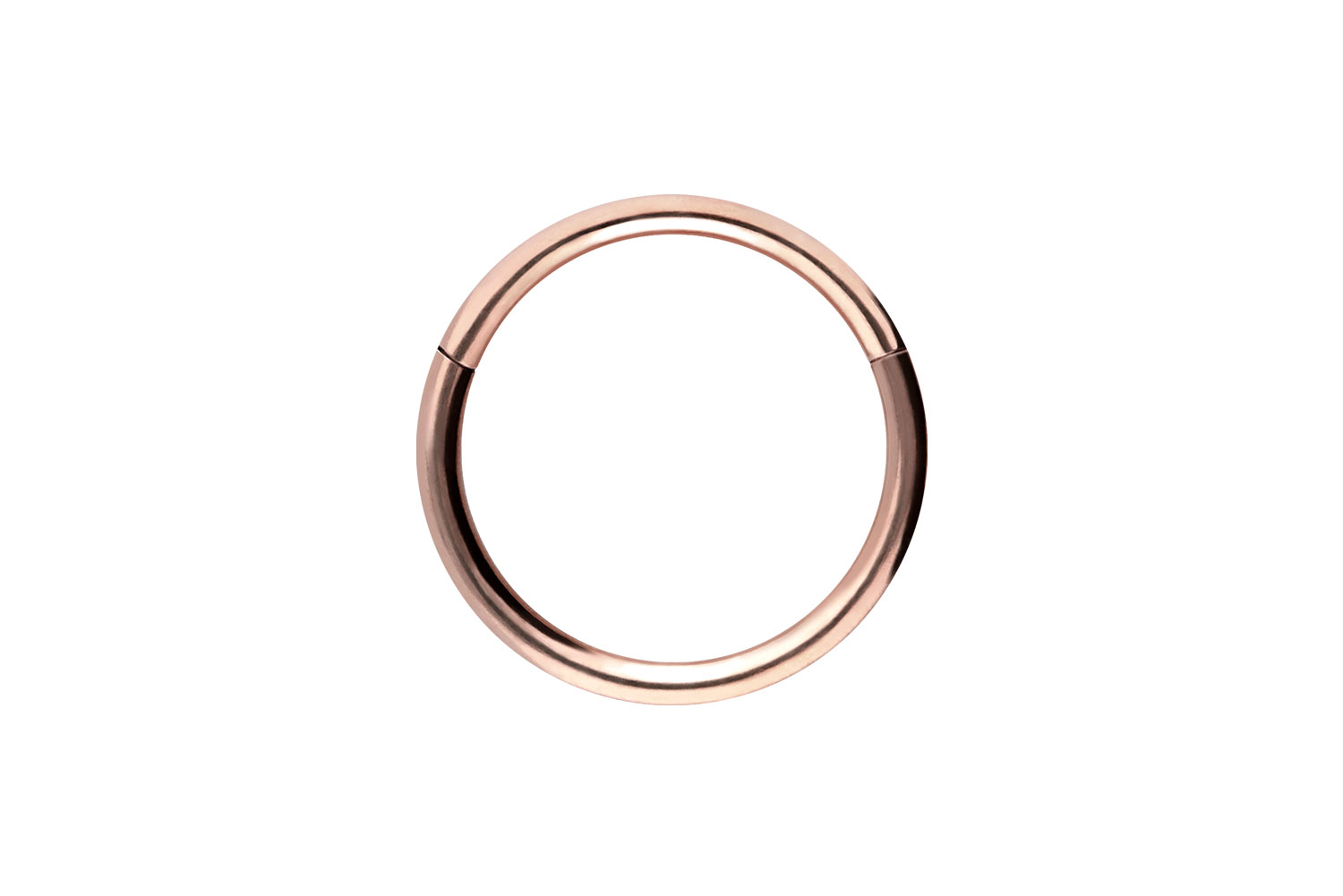 Surgical steel segment ring clicker