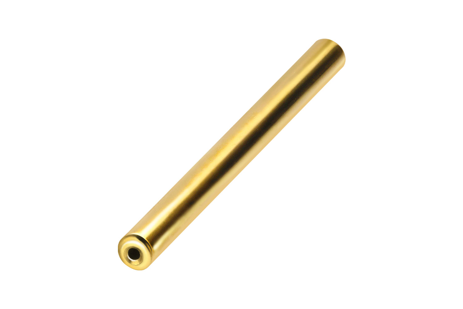 Titanium barbell with push fit without balls