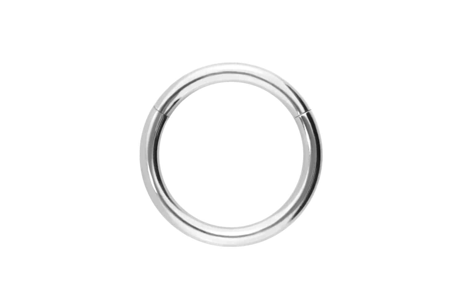 14/18 carat gold segment ring clicker