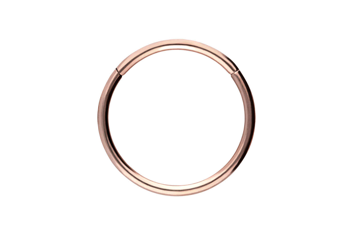 Titanium segment ring clicker