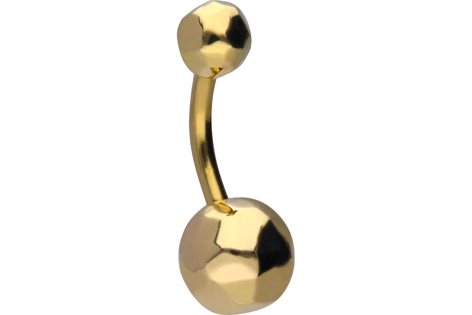 Surgical steel bananabell POLYGON BALLS