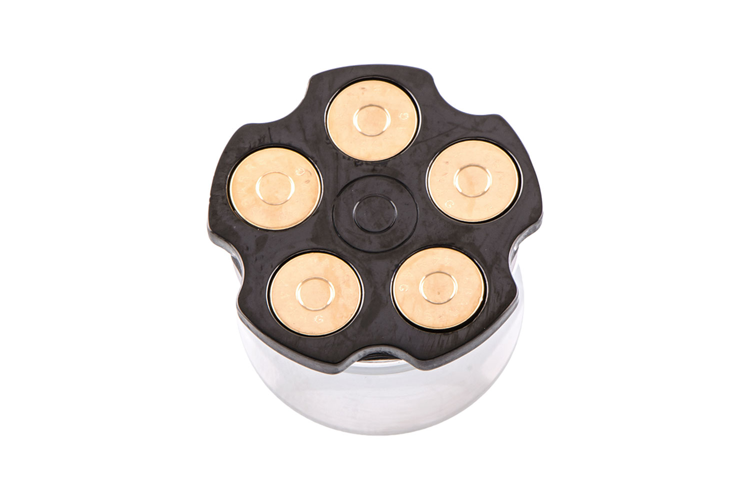 Surgical steel double flared plug REVOLVER CYLINDER ++SALE++