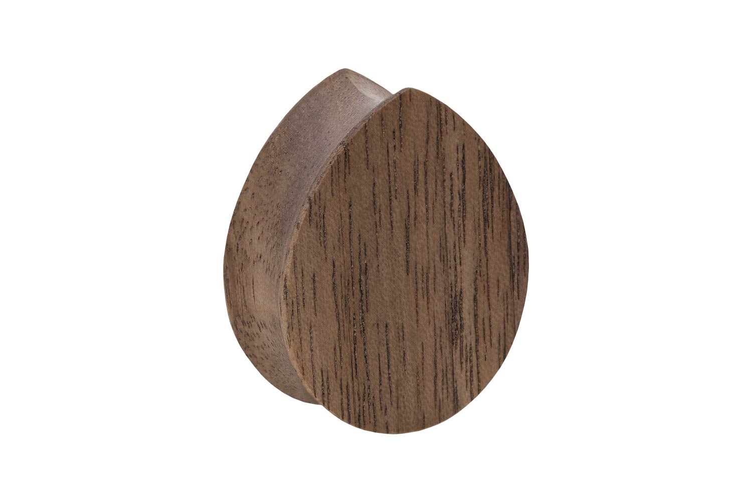 Wood plug TEARDROP ++SALE++
