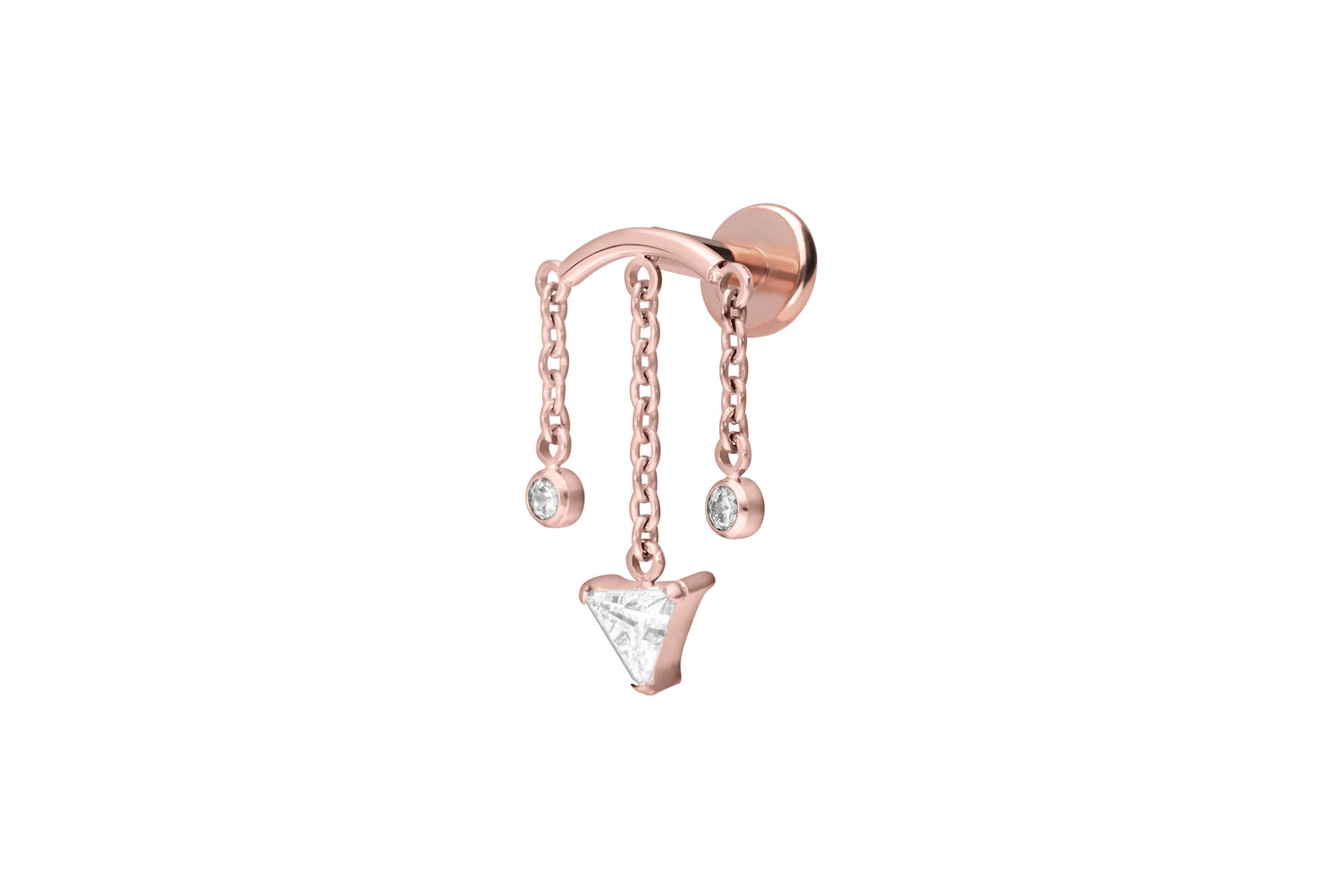 Titan Labret mit Push Fit WINDSPIEL