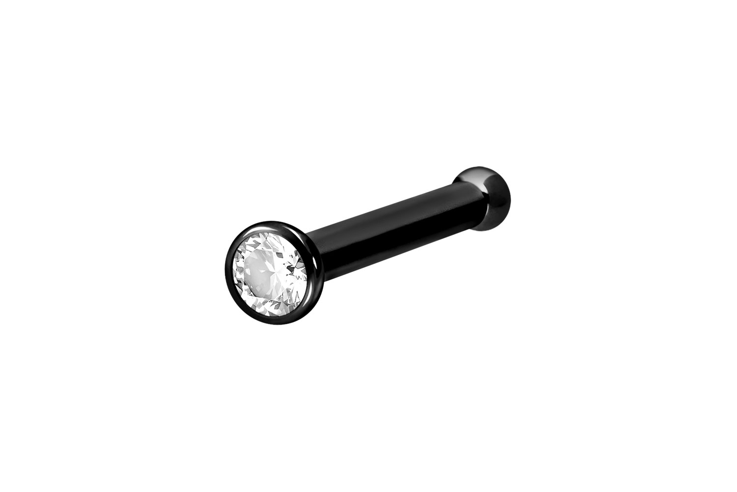 Titan Nasenstecker Pin KRISTALL Titan Nasenstecker Pin KRISTALL