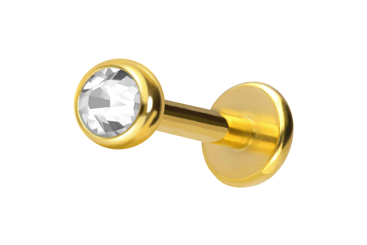 Chirurgenstahl Labret KRISTALL