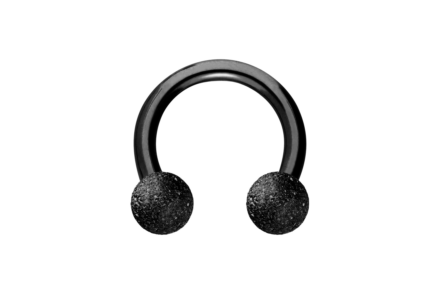 Chirurgenstahl Hufeisenring DIAMANTOPTIK