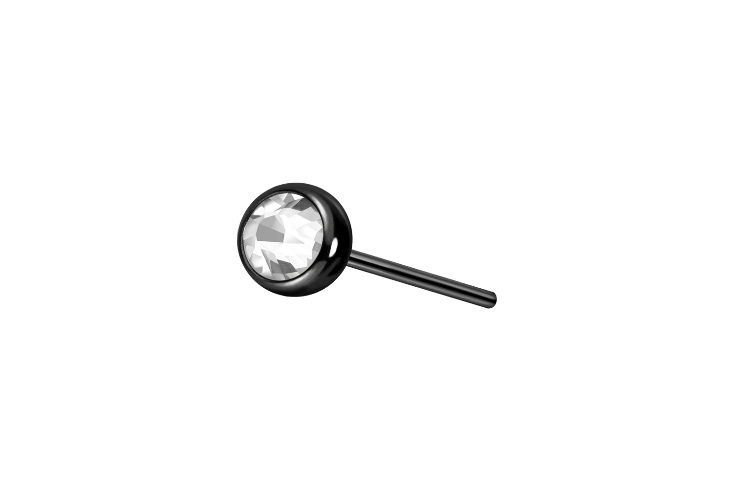 Titan Kugel mit Push Pin KRISTALL