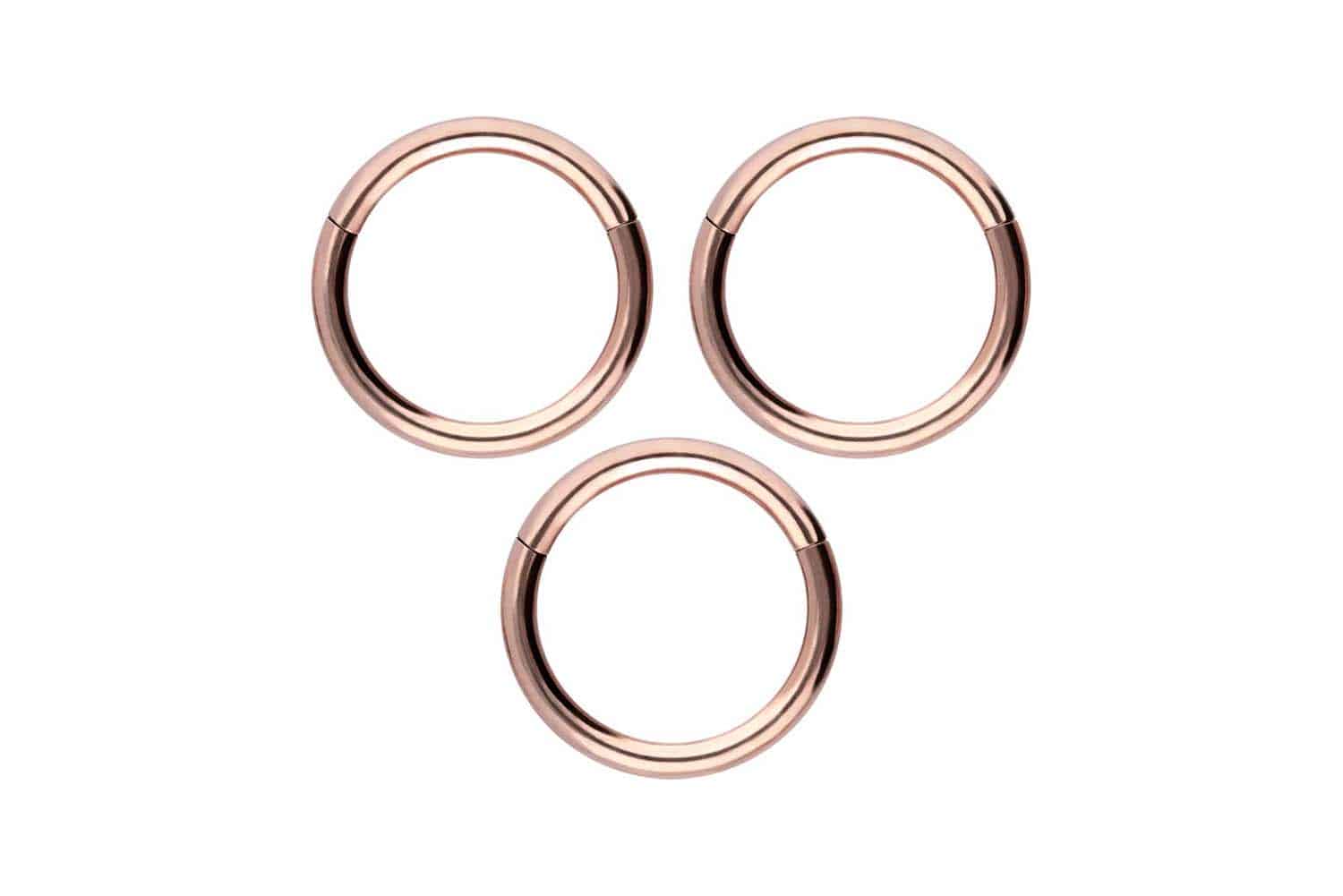 SET Chirurgenstahl Segmentring Clicker