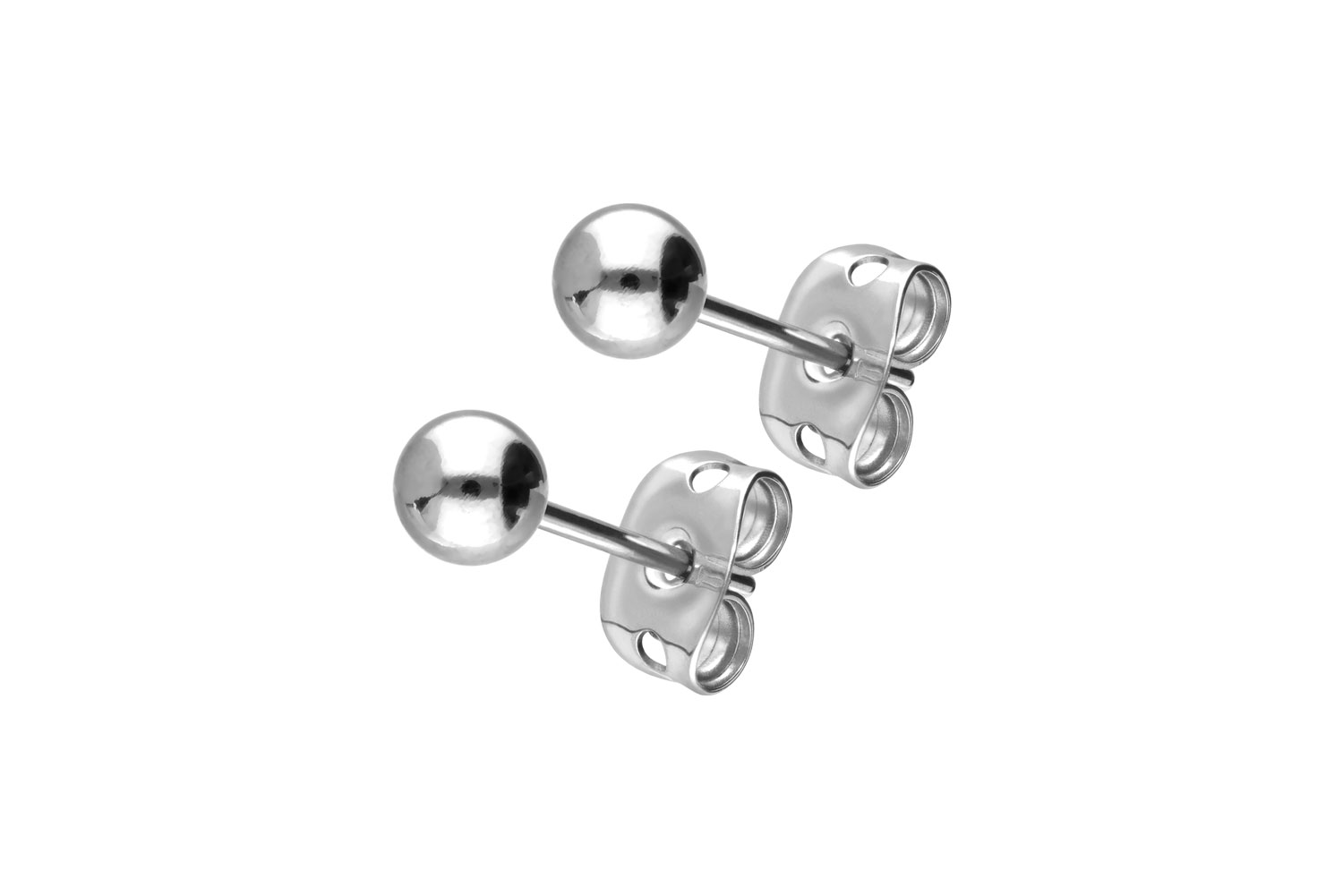 Titanium ear studs BALL