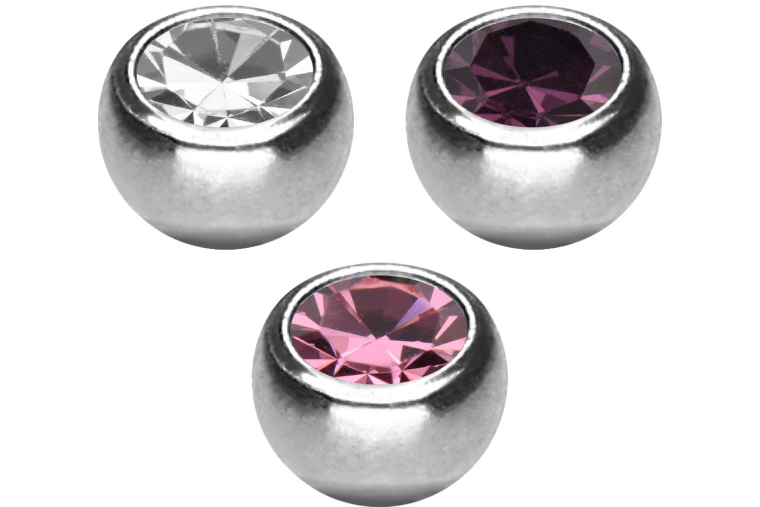 SET Titan Schraubkugel KRISTALL