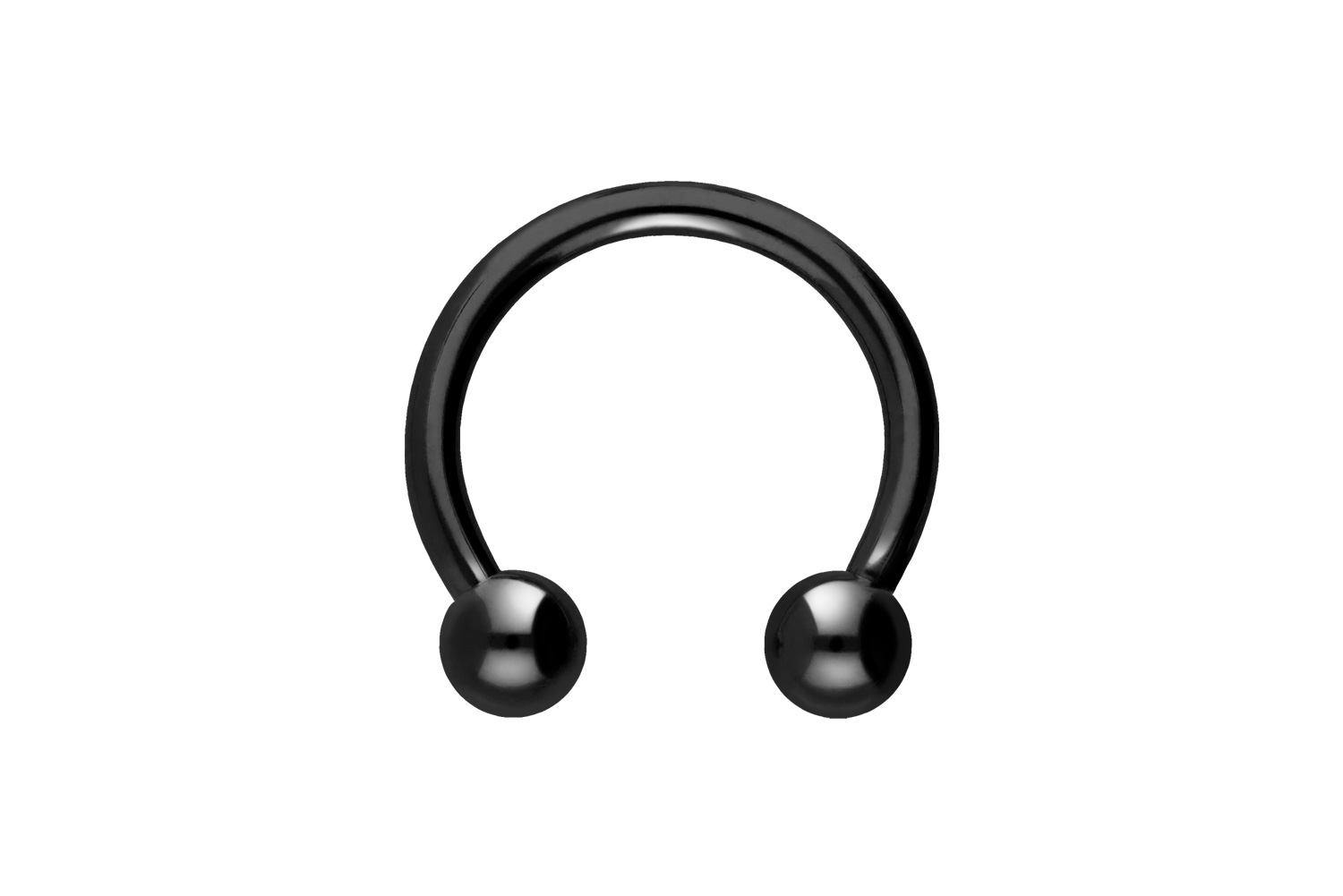 Surgical steel circular barbell