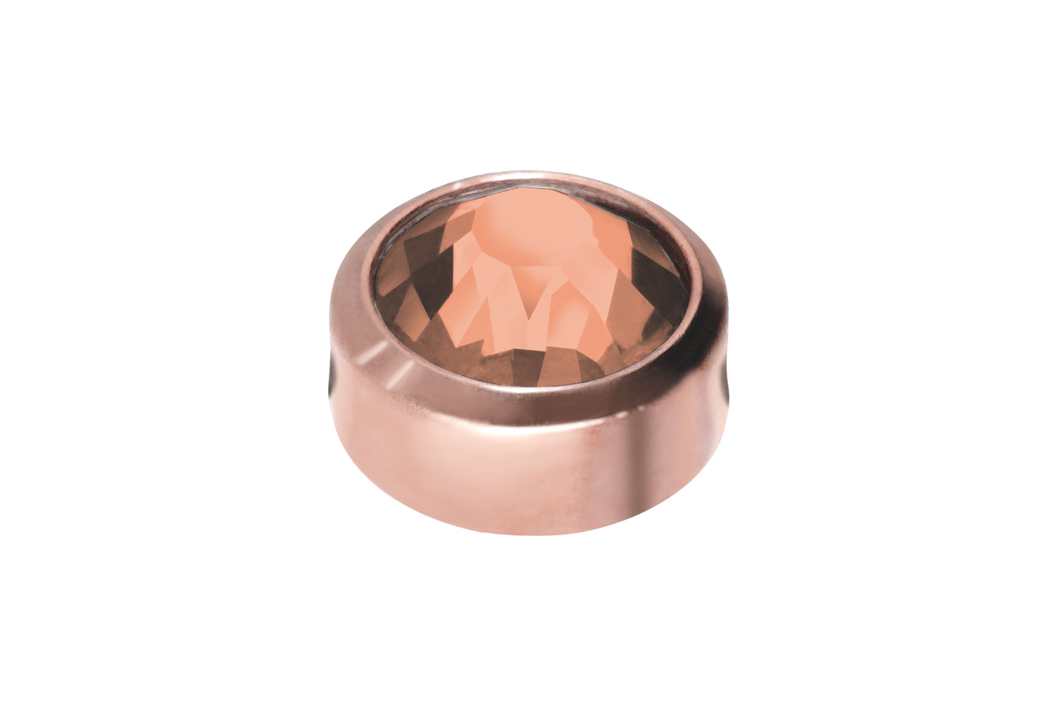Surgical steel clip-in disc CRYSTAL
