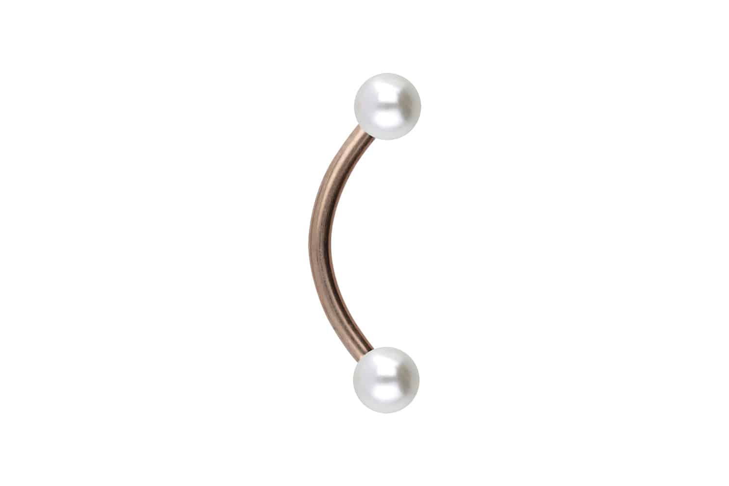 Titanium banana SYNTHETIC PEARLS