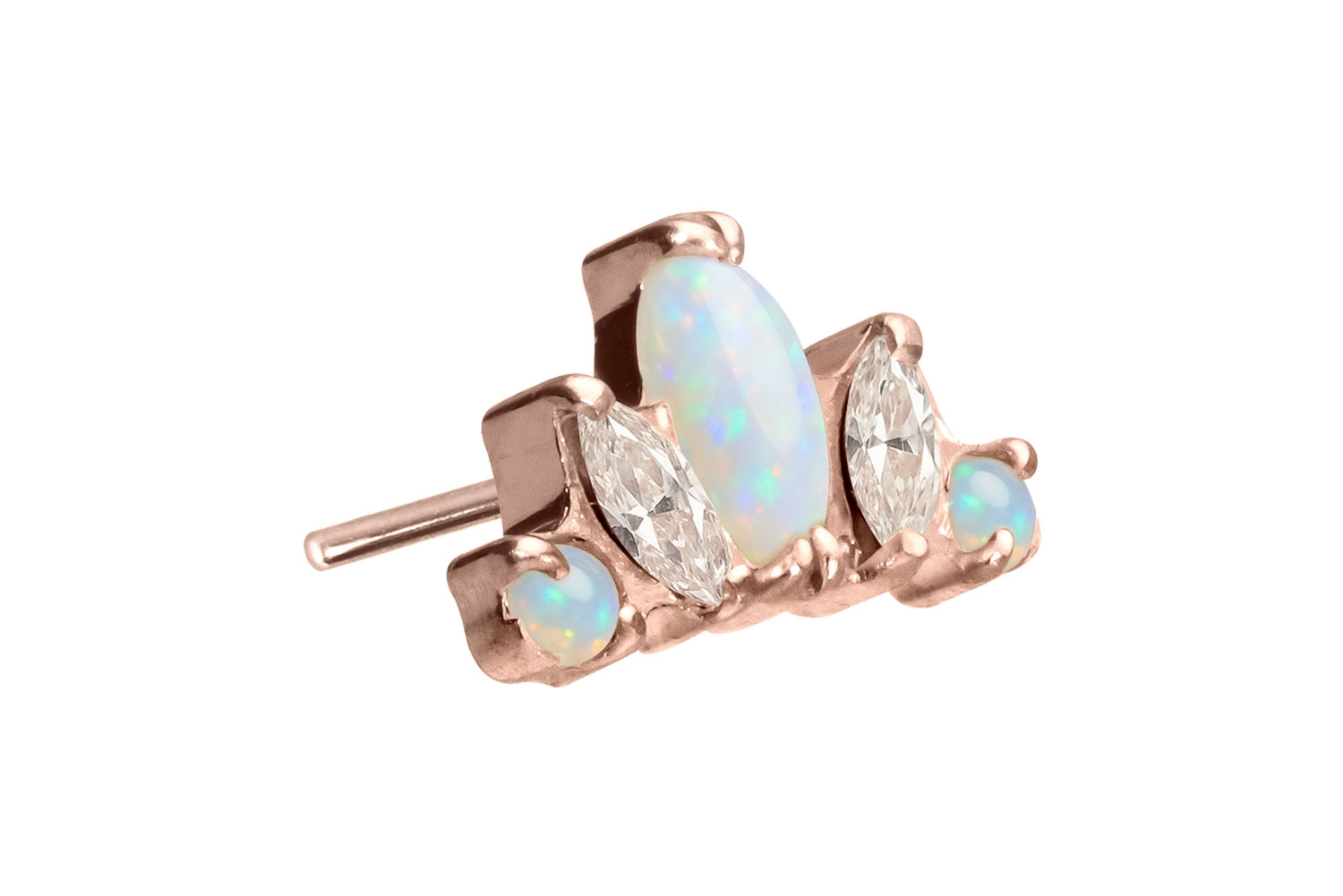 Titan Aufsatz mit Push Pin LOTUSBLÜTE