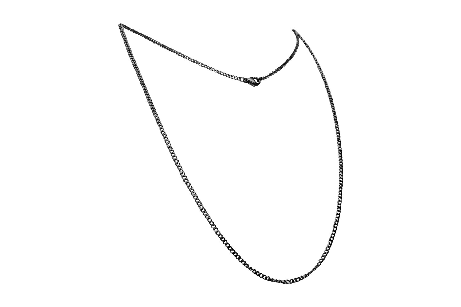 Surgical steel curb chain