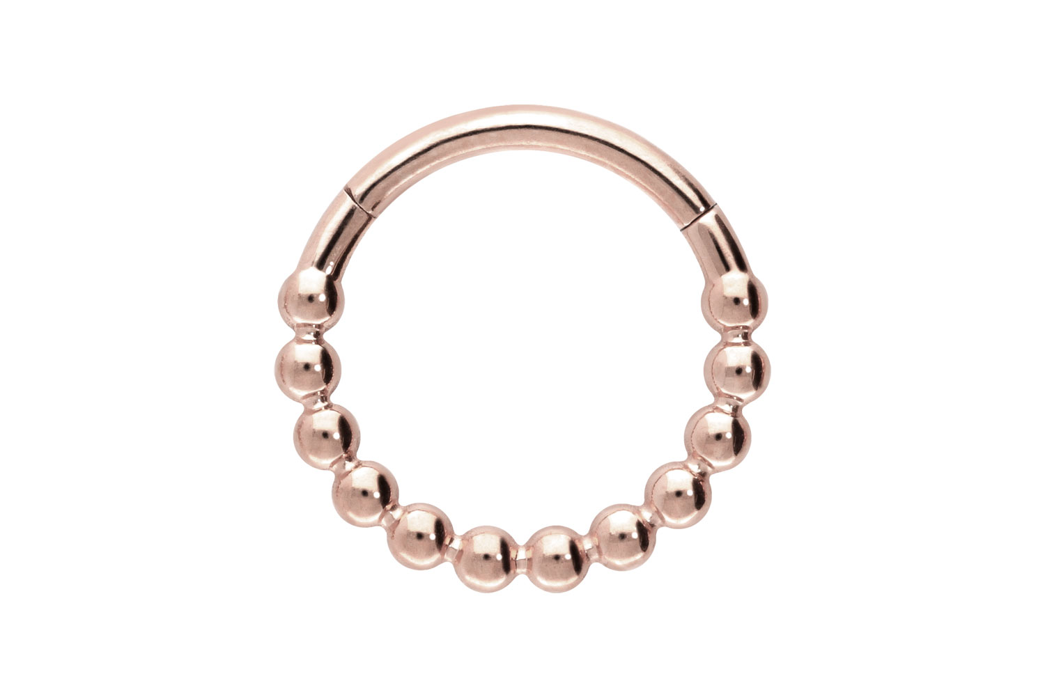 Surgical steel segment ring clicker BALLS