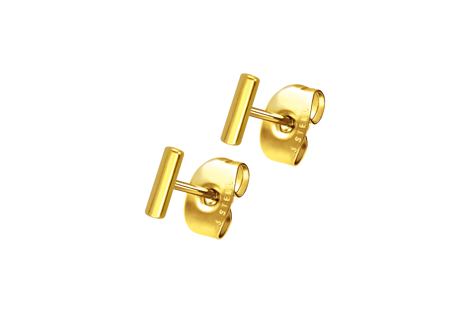 Surgical steel ear studs BAR