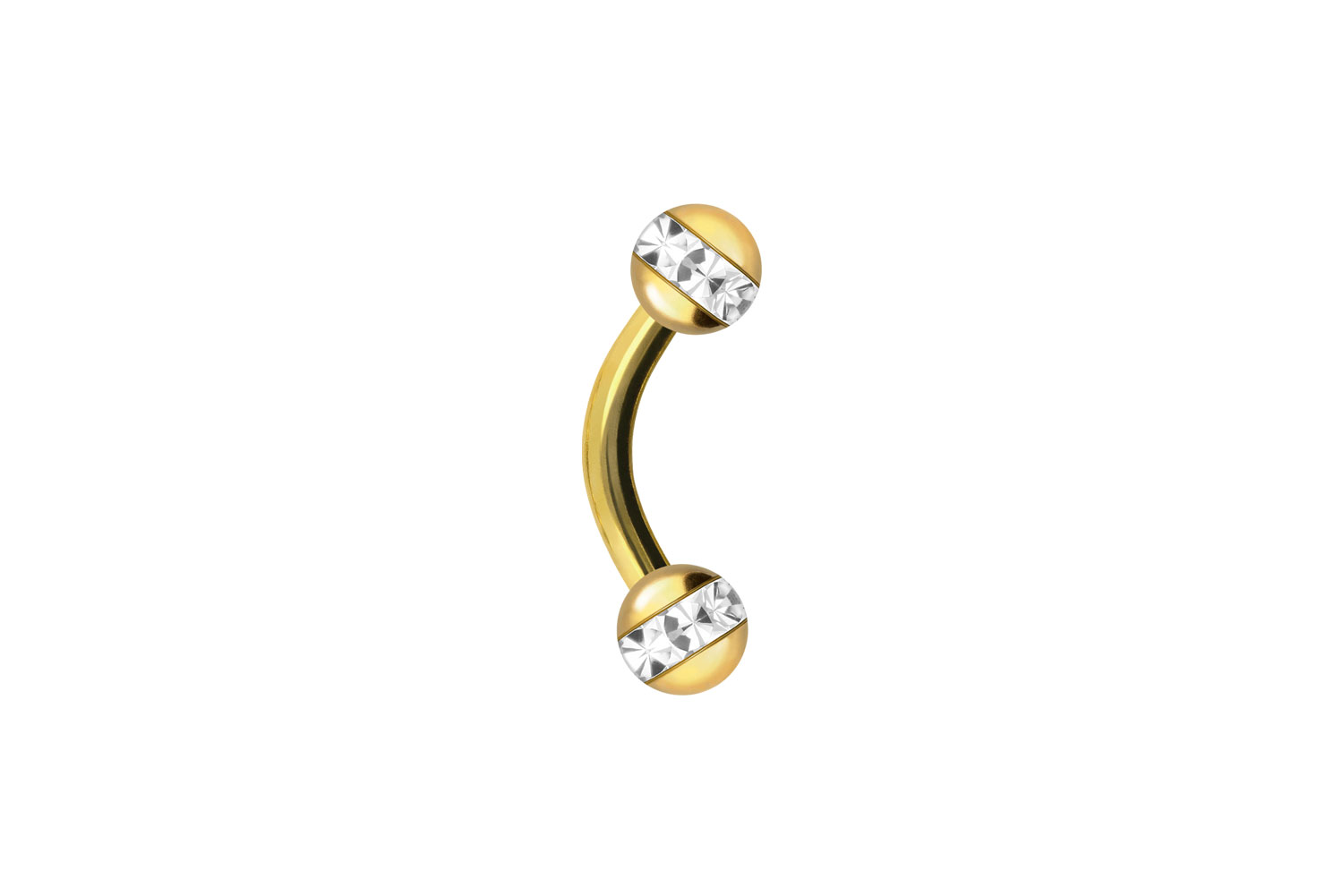 Chirurgenstahl Banane EPOXY-RING-KUGELN