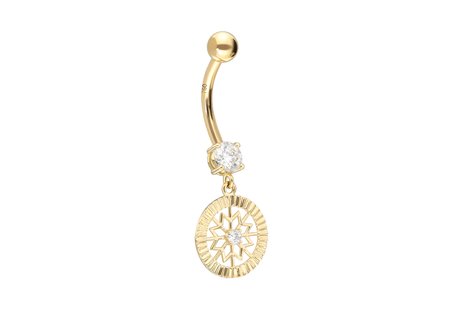 18 Karat Gold Bananabell MOISSANIT + STERN