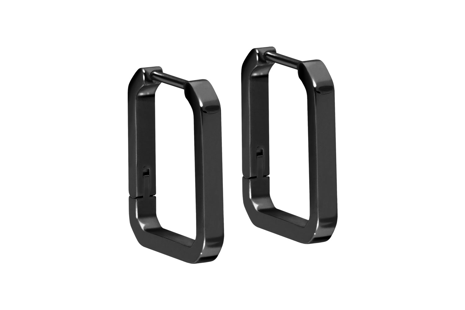 Titan Ohrclicker Creolen QUADRAT