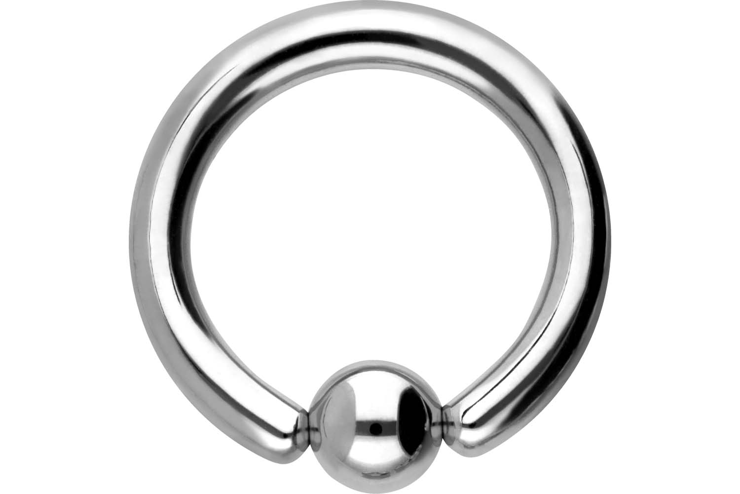 Chirurgenstahl Klemmkugelring