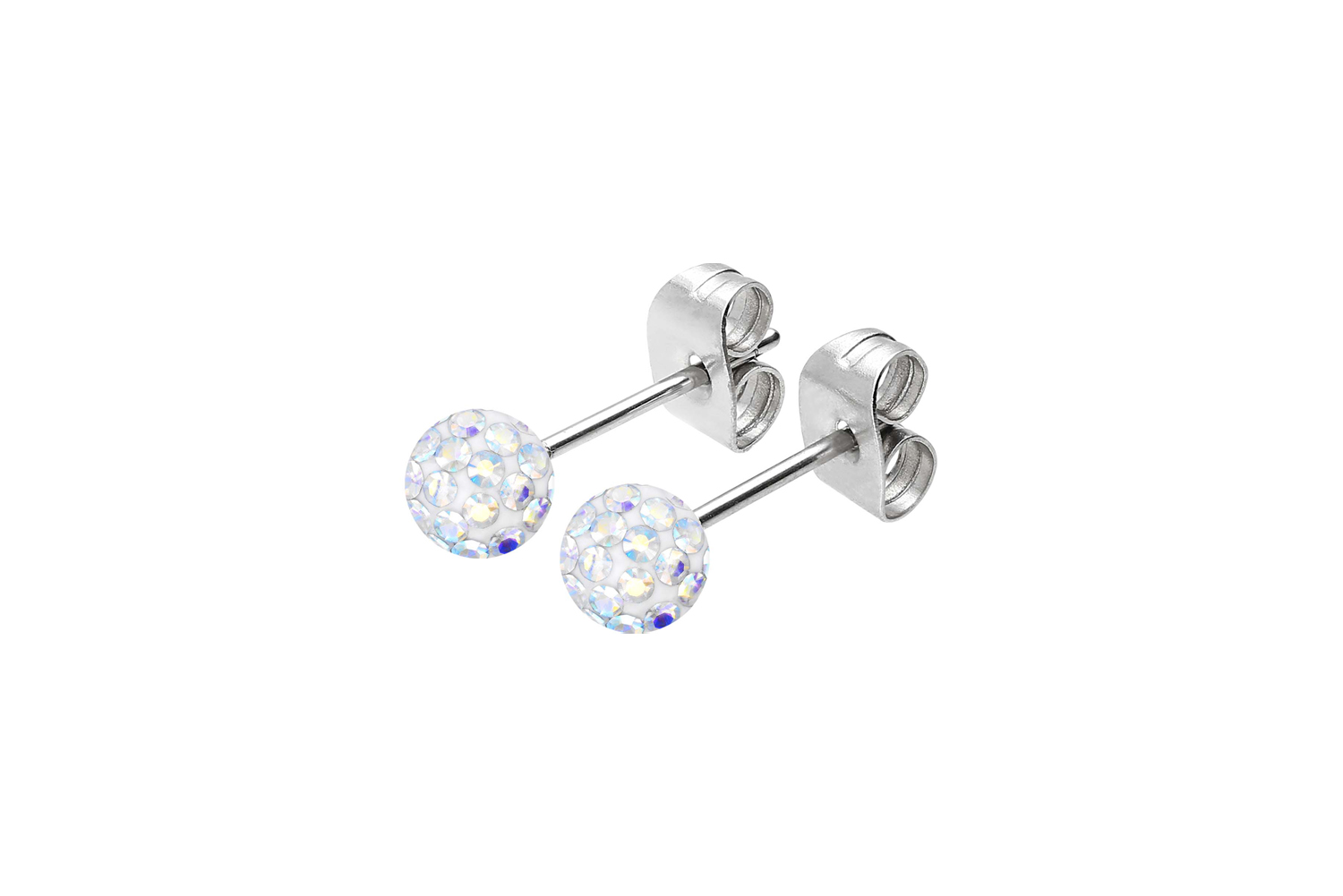 Surgical steel ear studs EPOXY