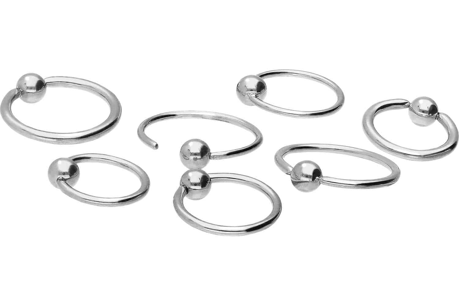 Titanium o-ring BALL - bendable