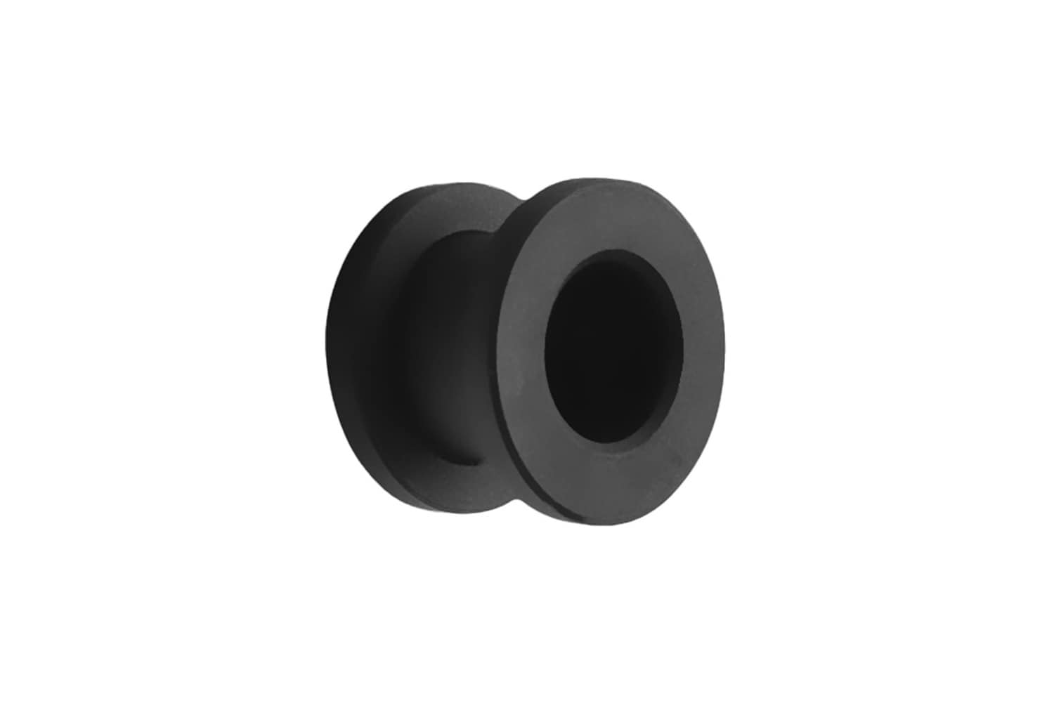 Chirurgenstahl Tunnel schwarz MATT ++SALE++