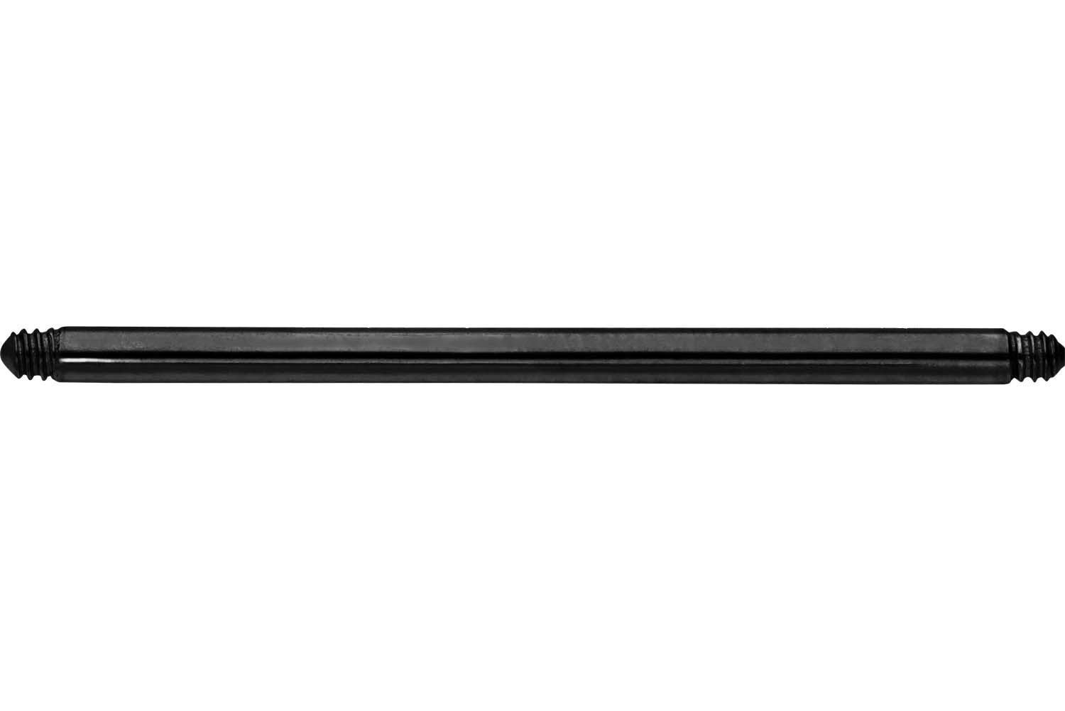 Titanium barbell without balls