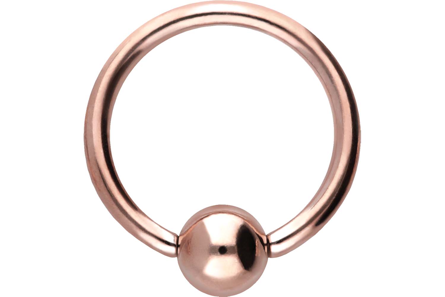 Chirurgenstahl Klemmkugelring
