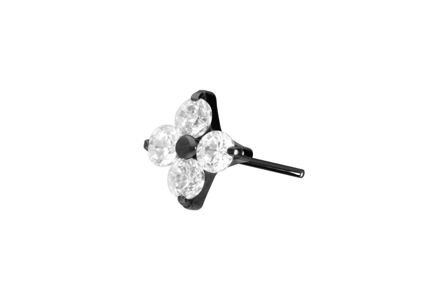 Titan Aufsatz mit Push Pin KRISTALLBLUME